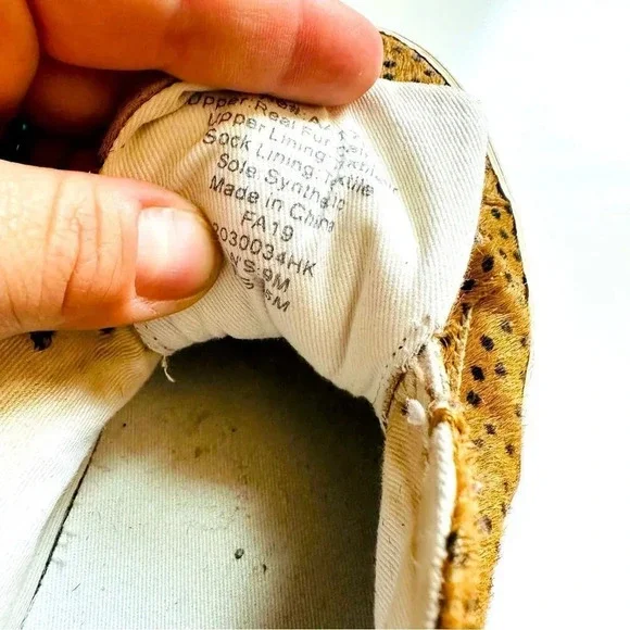Madewell Sidewalk Sneakers in Spot Dot Calf Hair